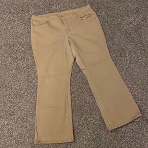 Women’s Faded Glory khakis pants